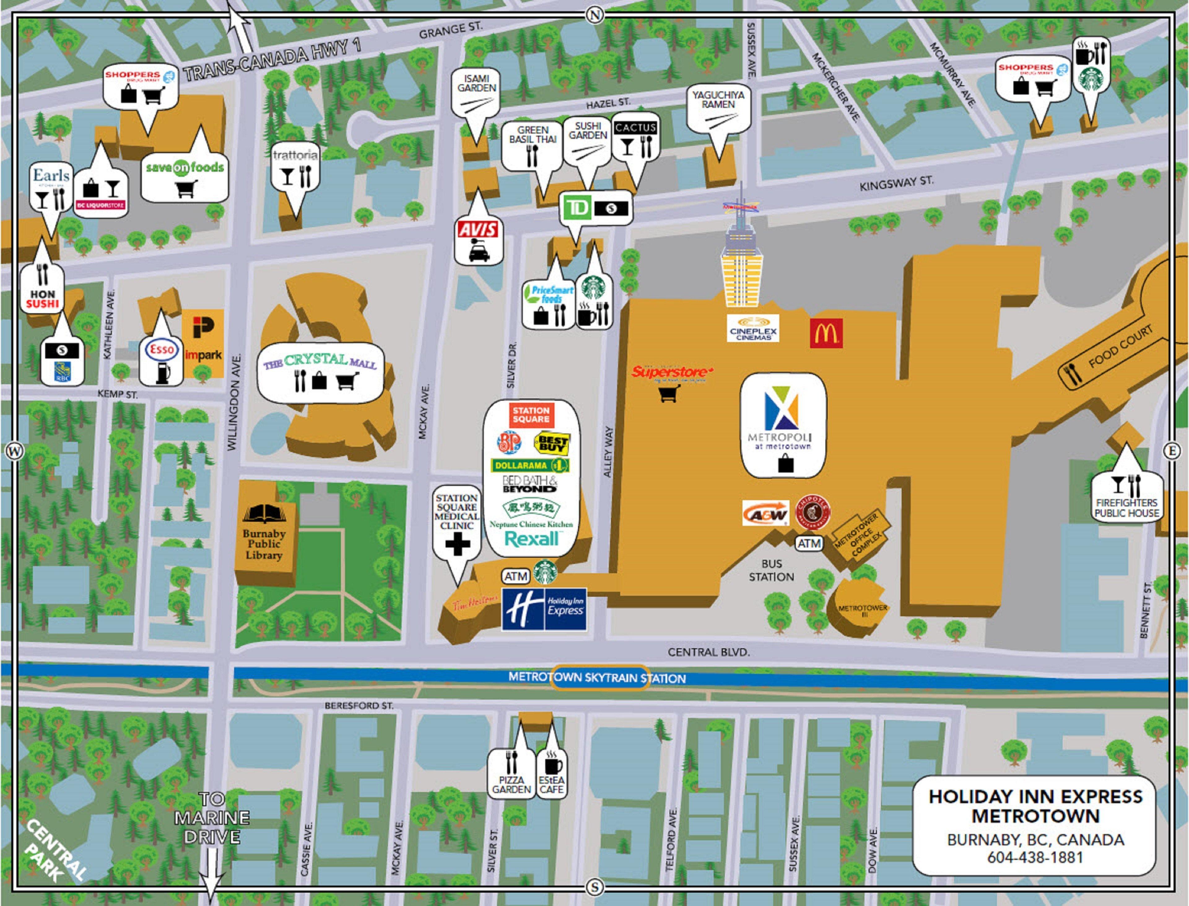 Holiday Inn Express Vancouver-Metrotown Burnaby Zewnętrze zdjęcie